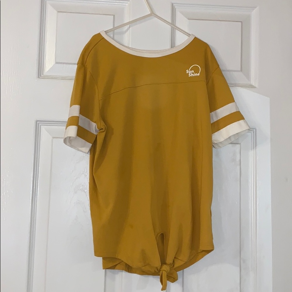 SunShine Tied Blouse
